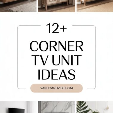 12+ Corner TV Unit Ideas