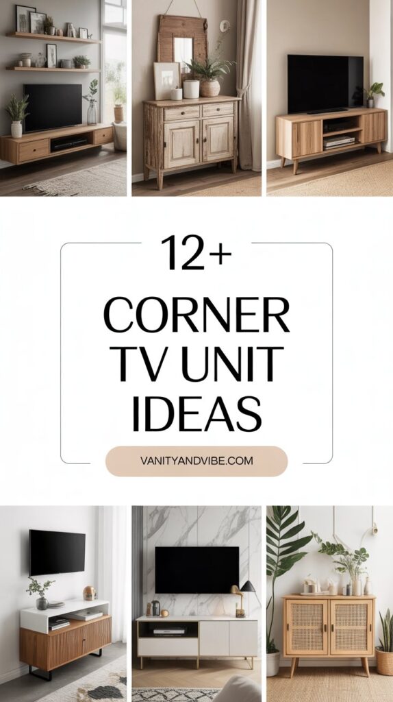12+ Corner TV Unit Ideas