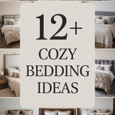 12+ Cozy Bedding Ideas