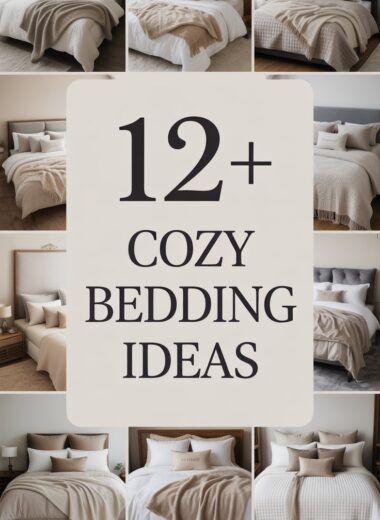 12+ Cozy Bedding Ideas