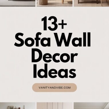 13+ Above Sofa Wall Decor Ideas