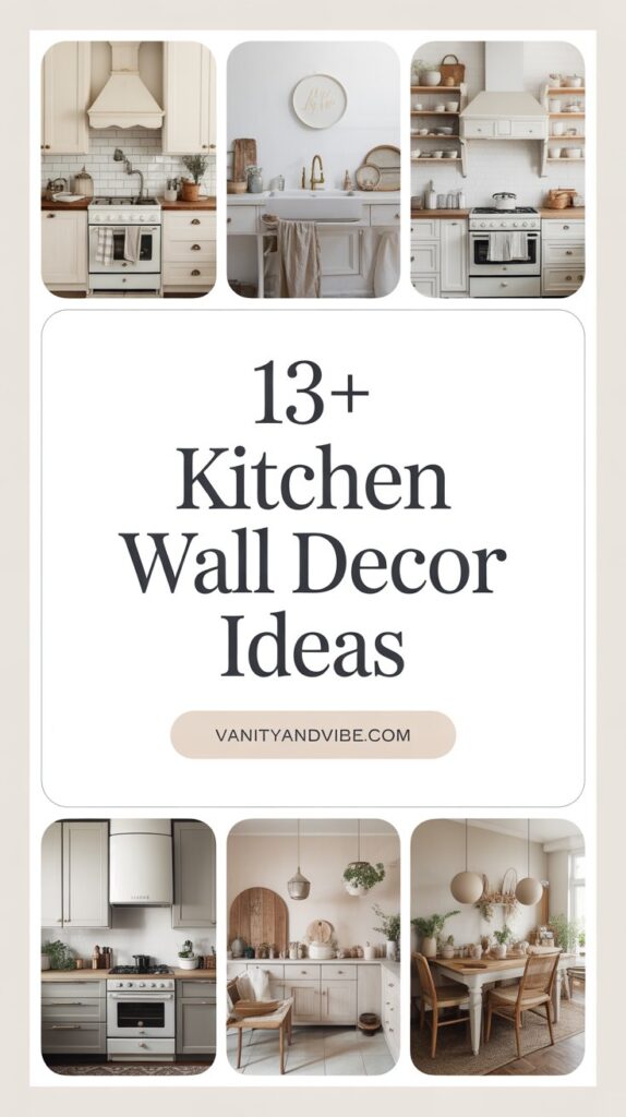 13+ Kitchen Wall Decor Ideas