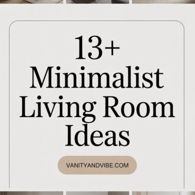 13+ Minimalist Living Room Ideas