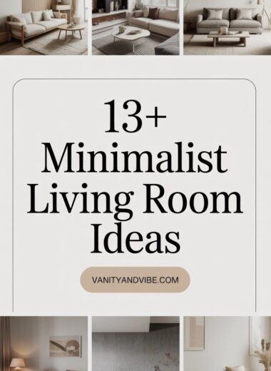 13+ Minimalist Living Room Ideas