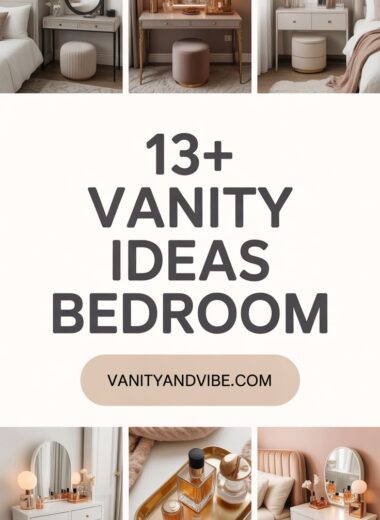 13+ Vanity Ideas Bedroom