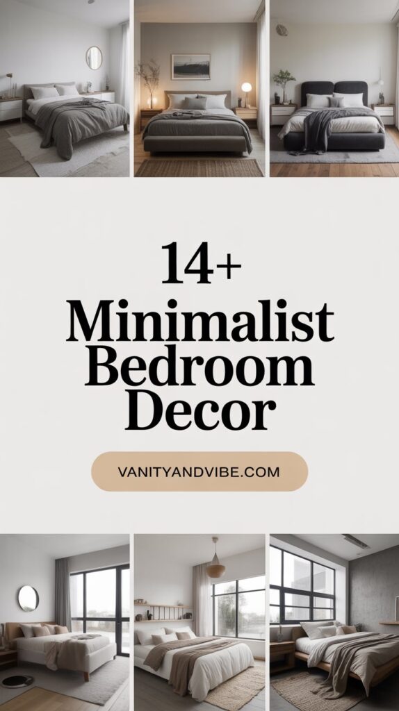 14+ Minimalist Bedroom Decor