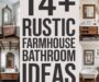 14+ Rustic Farmhouse Bathroom Pumpkin Styling Tips