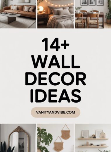 14+ Wall Decor Ideas