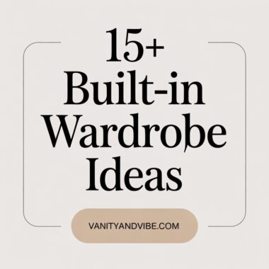 15+ Built-In Wardrobe Ideas
