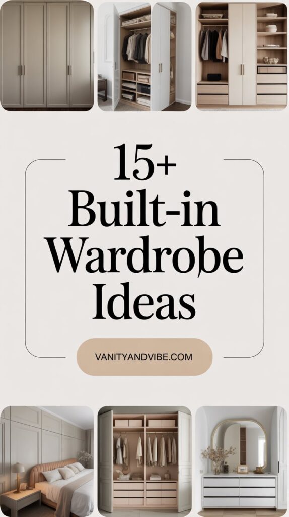 15+ Built-In Wardrobe Ideas