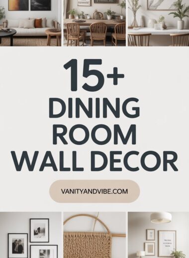 15+ Dining Room Wall Decor