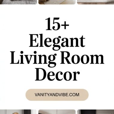 15+ Elegant Living Room Decor