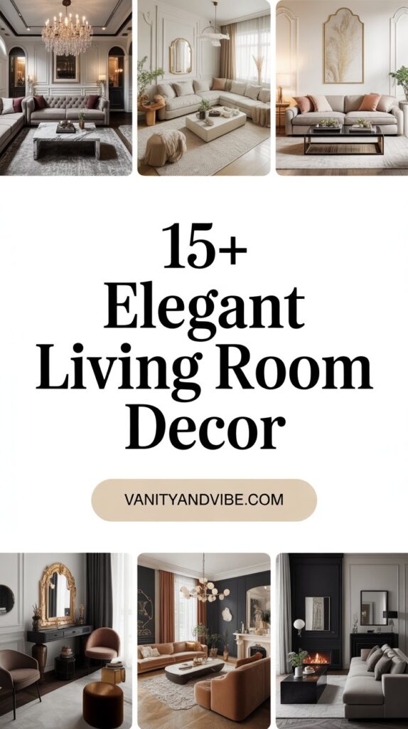 15+ Elegant Living Room Decor