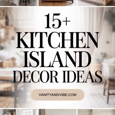 15+ Kitchen Island Decor Ideas