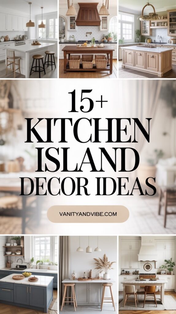 15+ Kitchen Island Decor Ideas