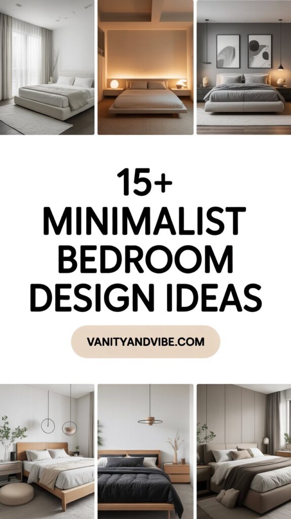 15+ Minimalist Bedroom Design Ideas