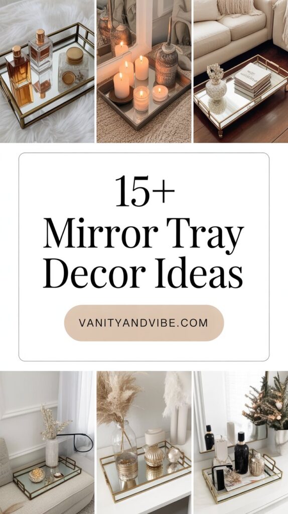 15+ Mirror Tray Decor Ideas