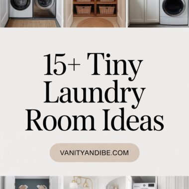 15+ Tiny Laundry Room Ideas