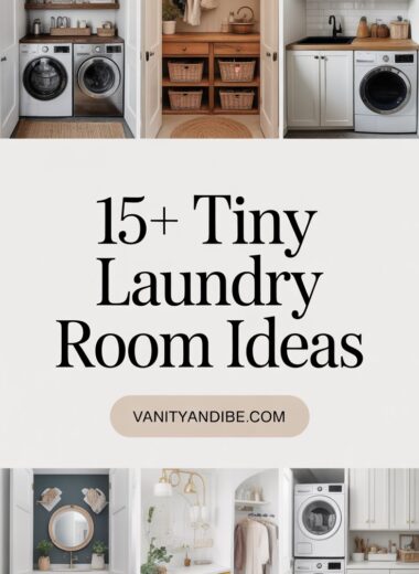 15+ Tiny Laundry Room Ideas