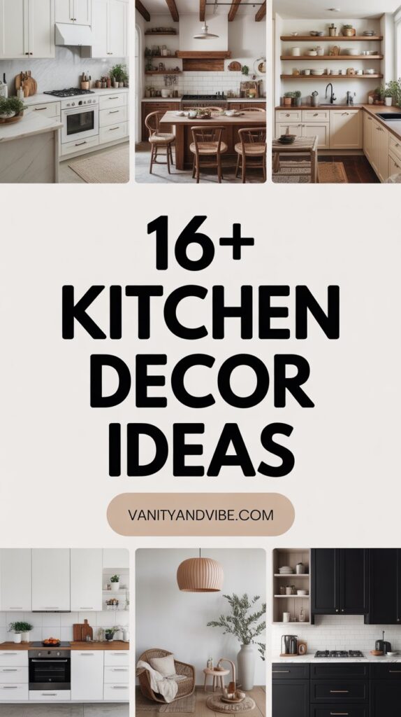 16+ Kitchen Decor Ideas