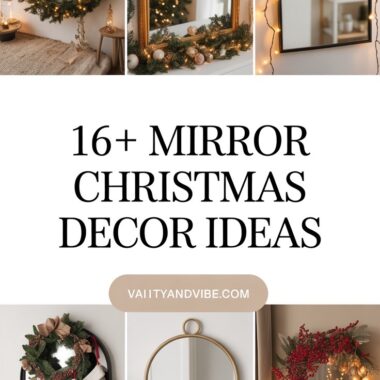 16+ Mirror Christmas Decor Ideas