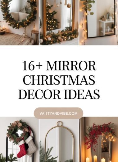 16+ Mirror Christmas Decor Ideas