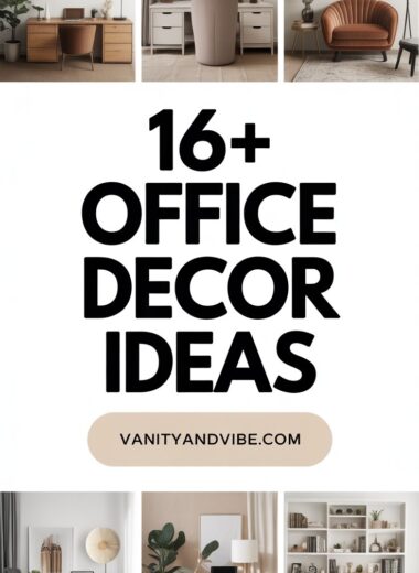 16+ Office Decor Ideas
